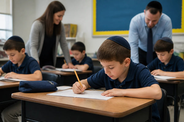 How to choose breathable fabric for a casual kippah worn all day at school