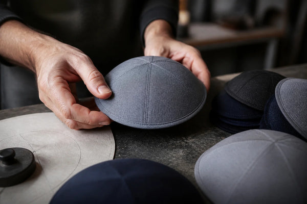 Is a gray kippah worth choosing over solid black for daily wear