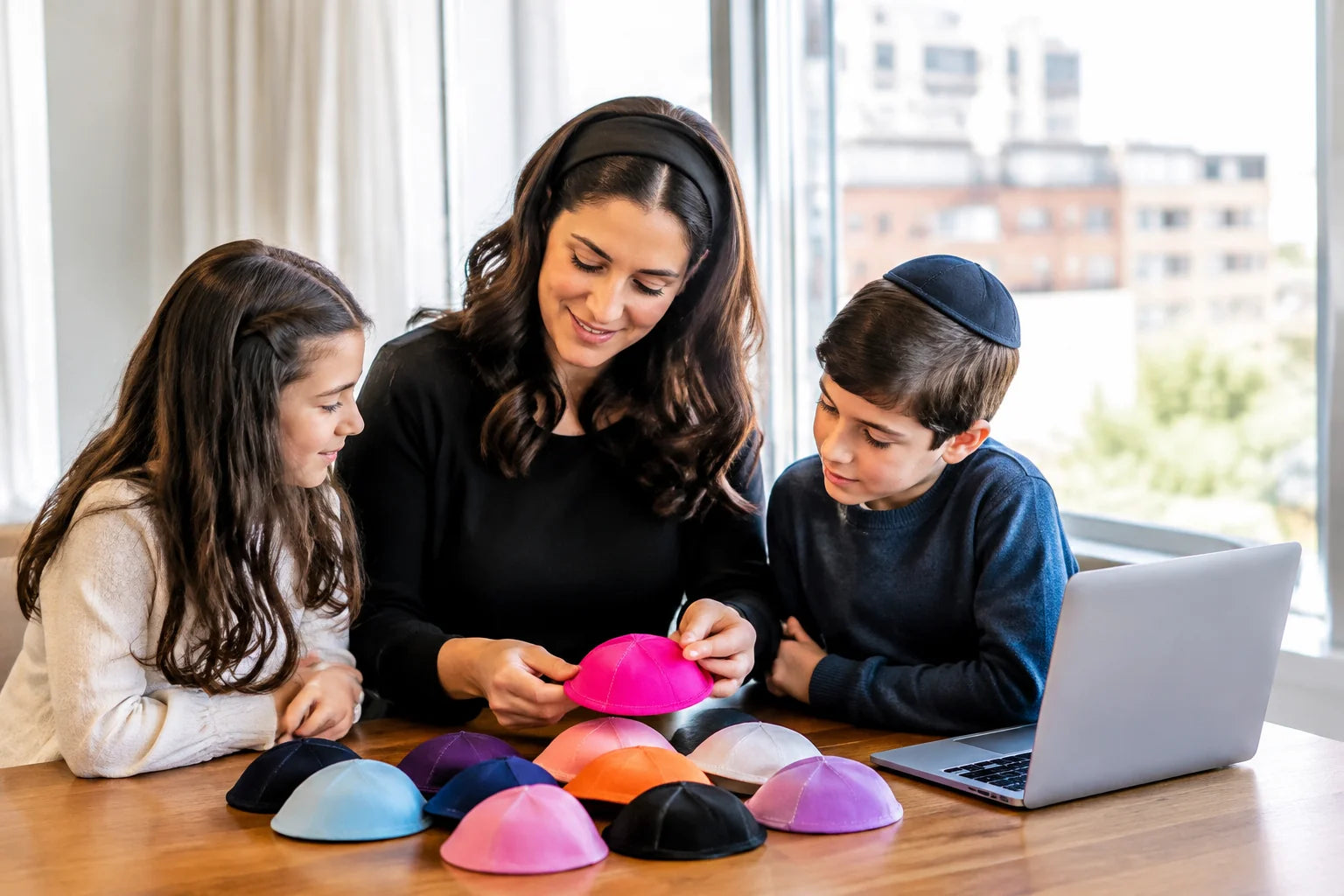 9 occasions where a pink kippah fits better than a standard black one