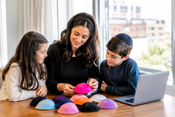 9 occasions where a pink kippah fits better than a standard black one
