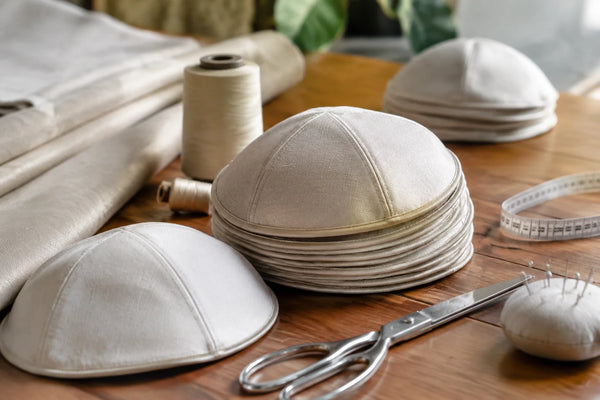 How to plan a bulk raw silk kippah order for a bar mitzvah guest list