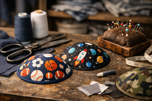 Inside the Skullcap Yarmulke Market’s Shift Toward Playful Prints