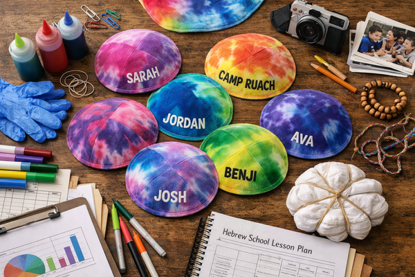 Can Personalized Tie Dye Kippah Styles Work Across Ages 2 to 18?