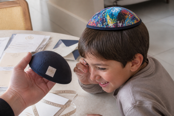 Why a personalized abstract kippah earned top marks in our style test