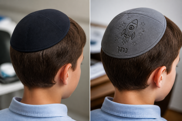 Why a personalized etch kippah beats plain engraving for gift orders