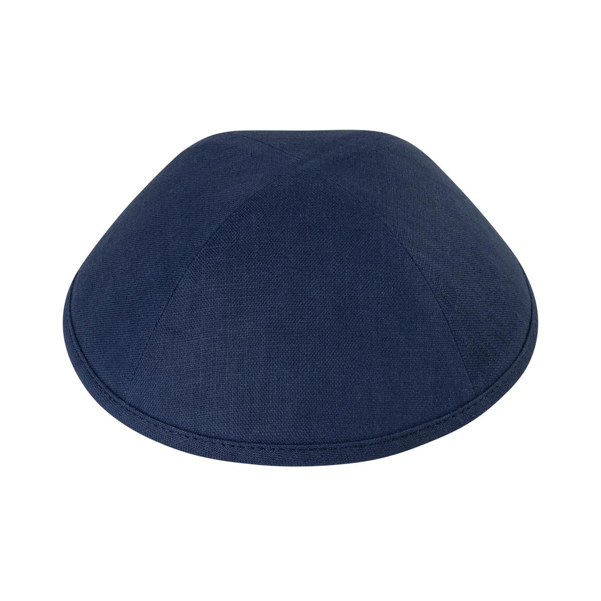IKIPPAH DARK NAVY LINEN YARMULKE