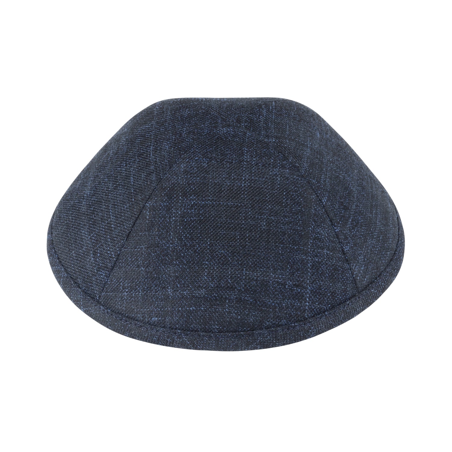 IKIPPAH BLACK & BLUE SUITING YARMULKE