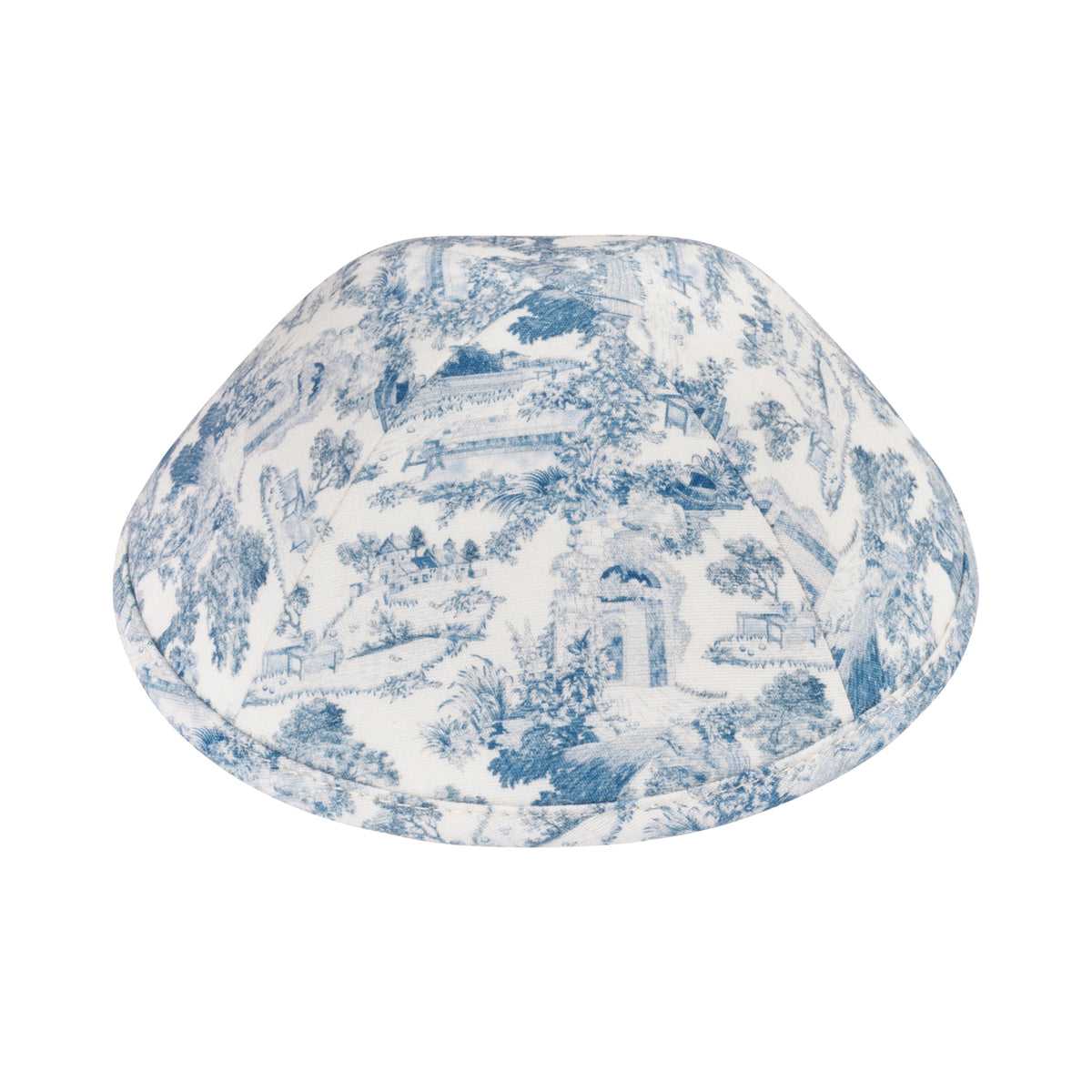 IKIPPAH FLORAL BLUE TOILE YARMULKE