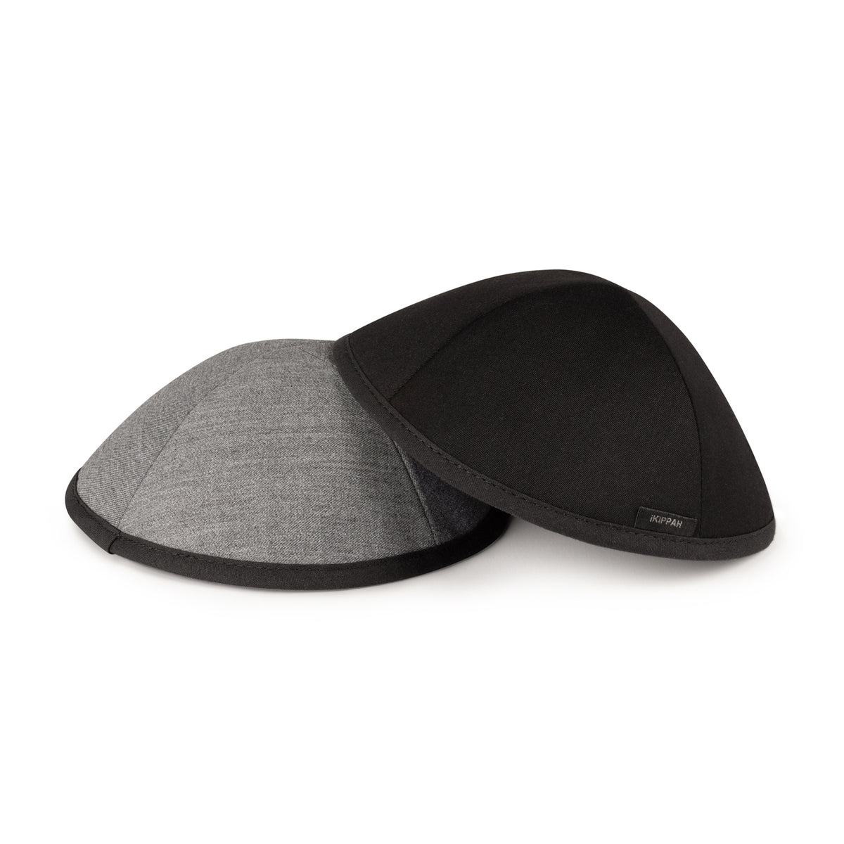 IKIPPAH BLACK / GRAY IFLIP YARMULKE