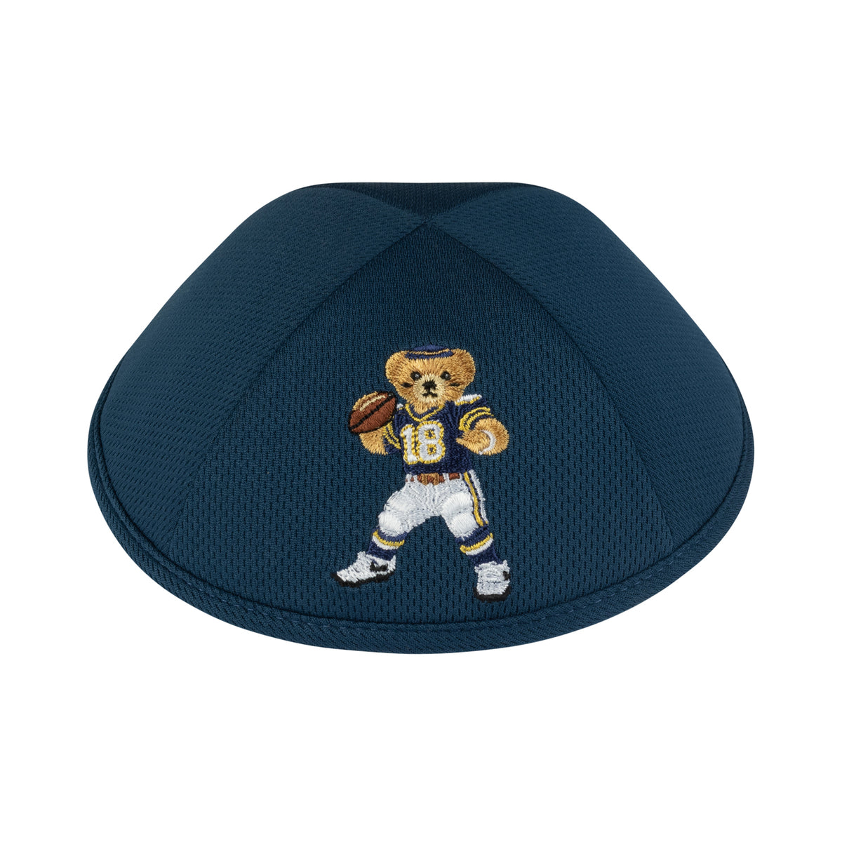 IKIPPAH FOOTBALL DOV BEAR YARMULKE