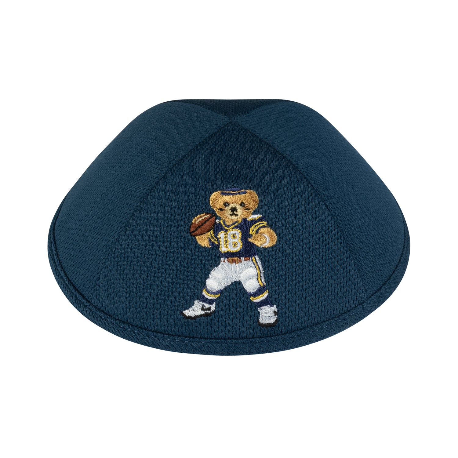 IKIPPAH FOOTBALL DOV BEAR YARMULKE
