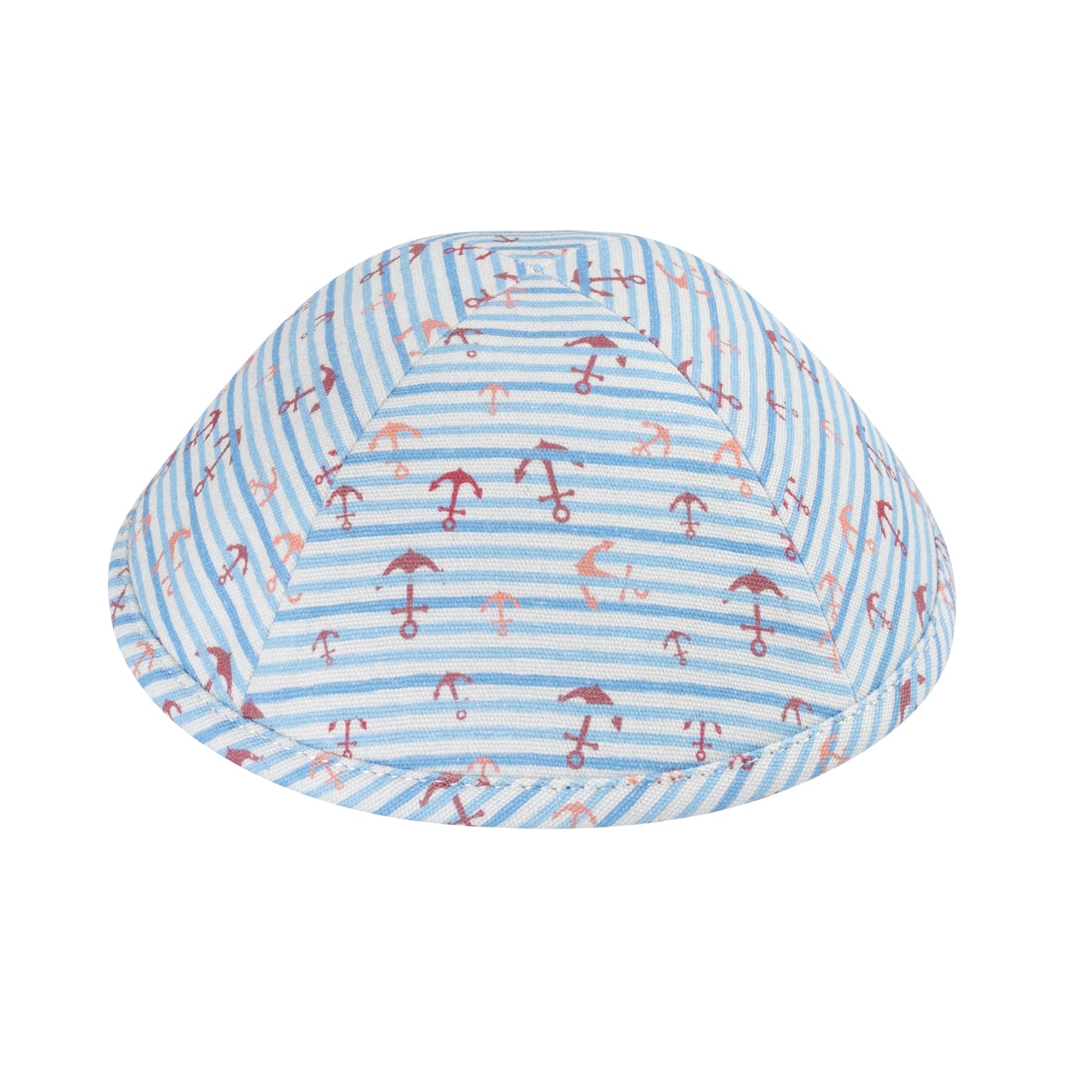 IKIPPAH ANCHORED IN BLUE YARMULKE