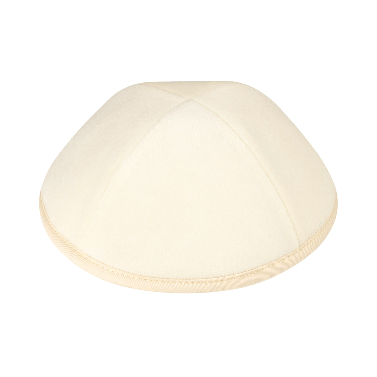 IKIPPAH IVORY VELVET YARMULKE