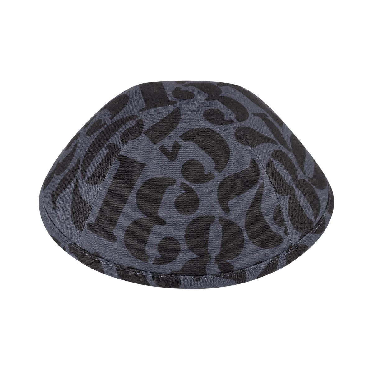 IKIPPAH GRAY NUMBERS YARMULKE