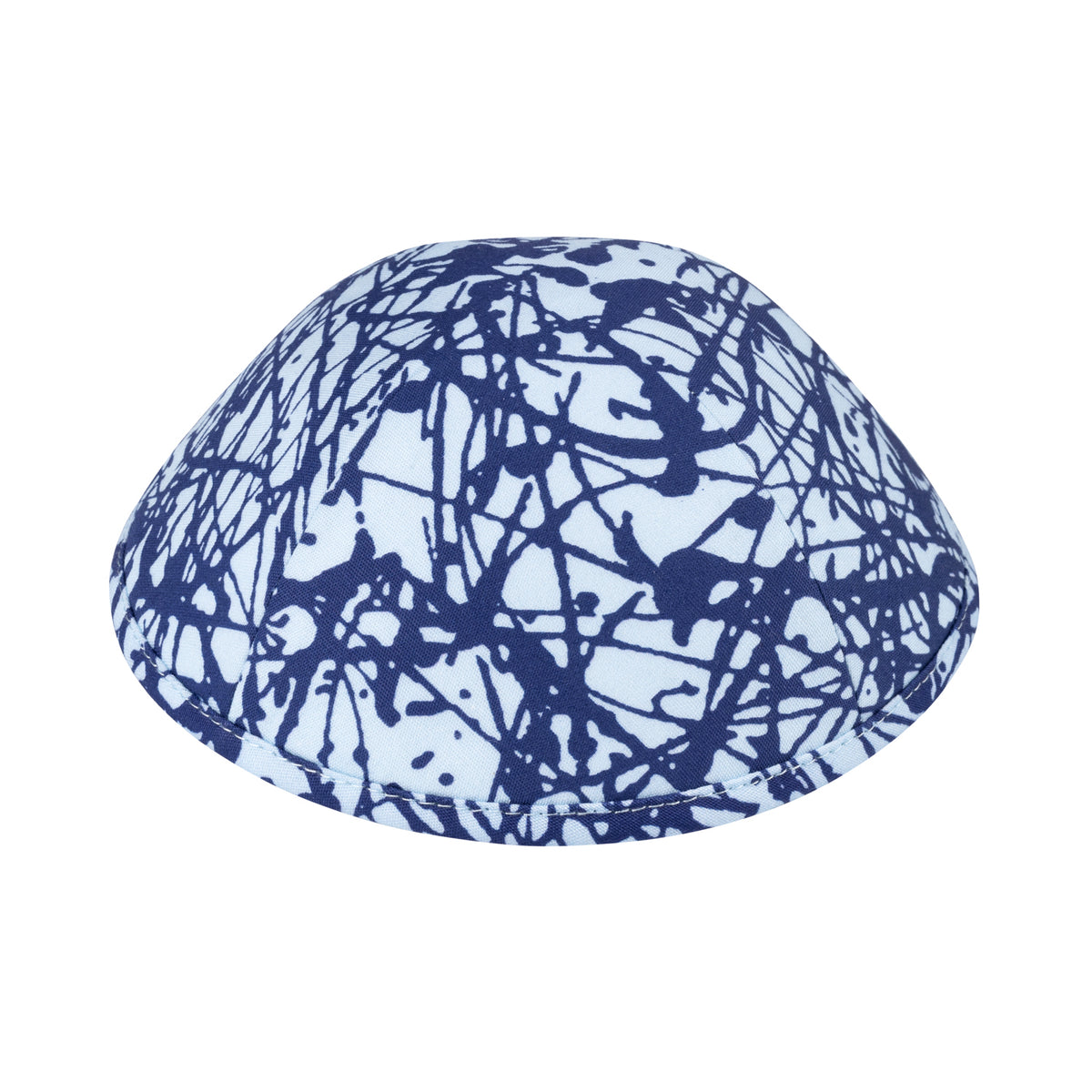 IKIPPAH BLUE PAINT SPLATTER YARMULKE