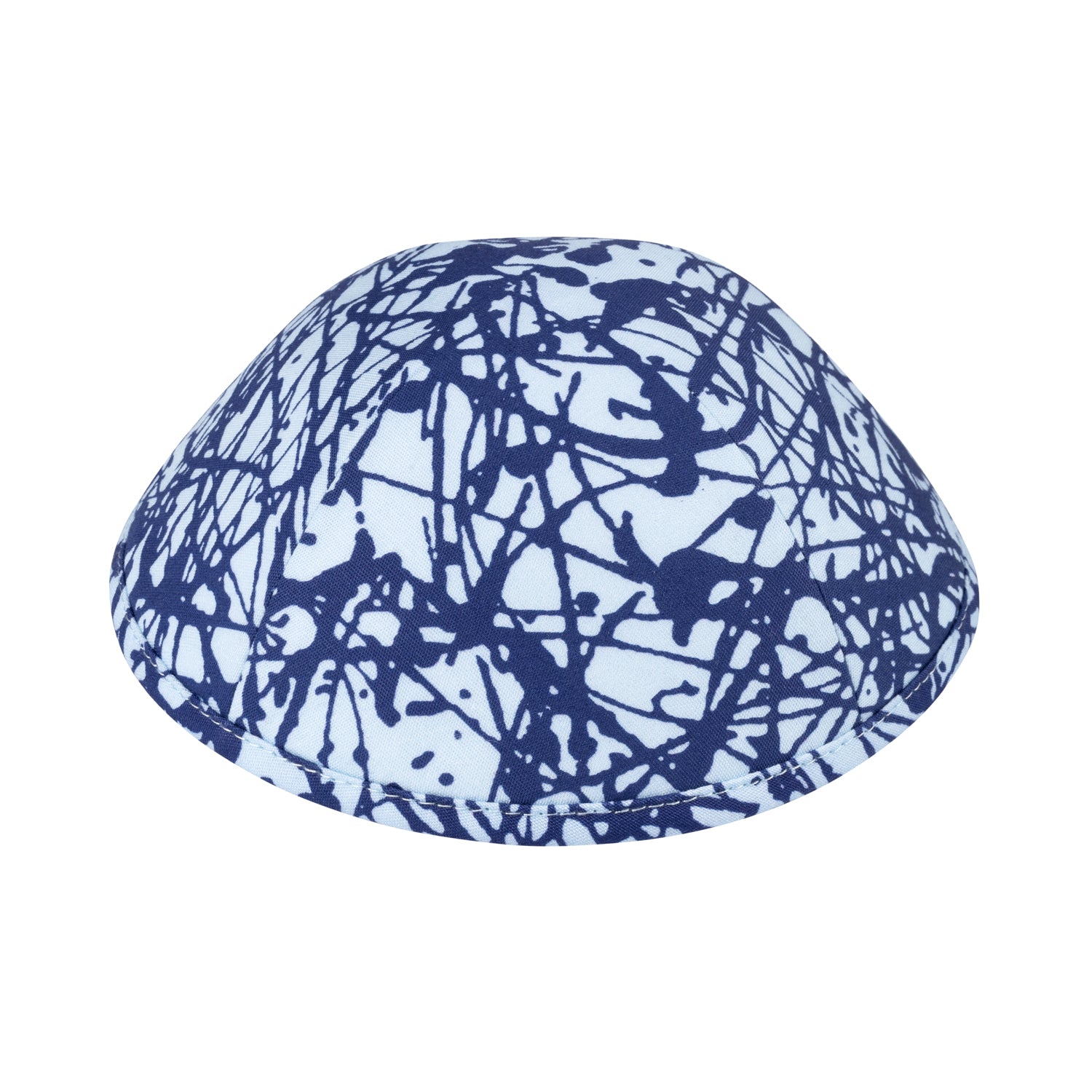 IKIPPAH BLUE PAINT SPLATTER YARMULKE