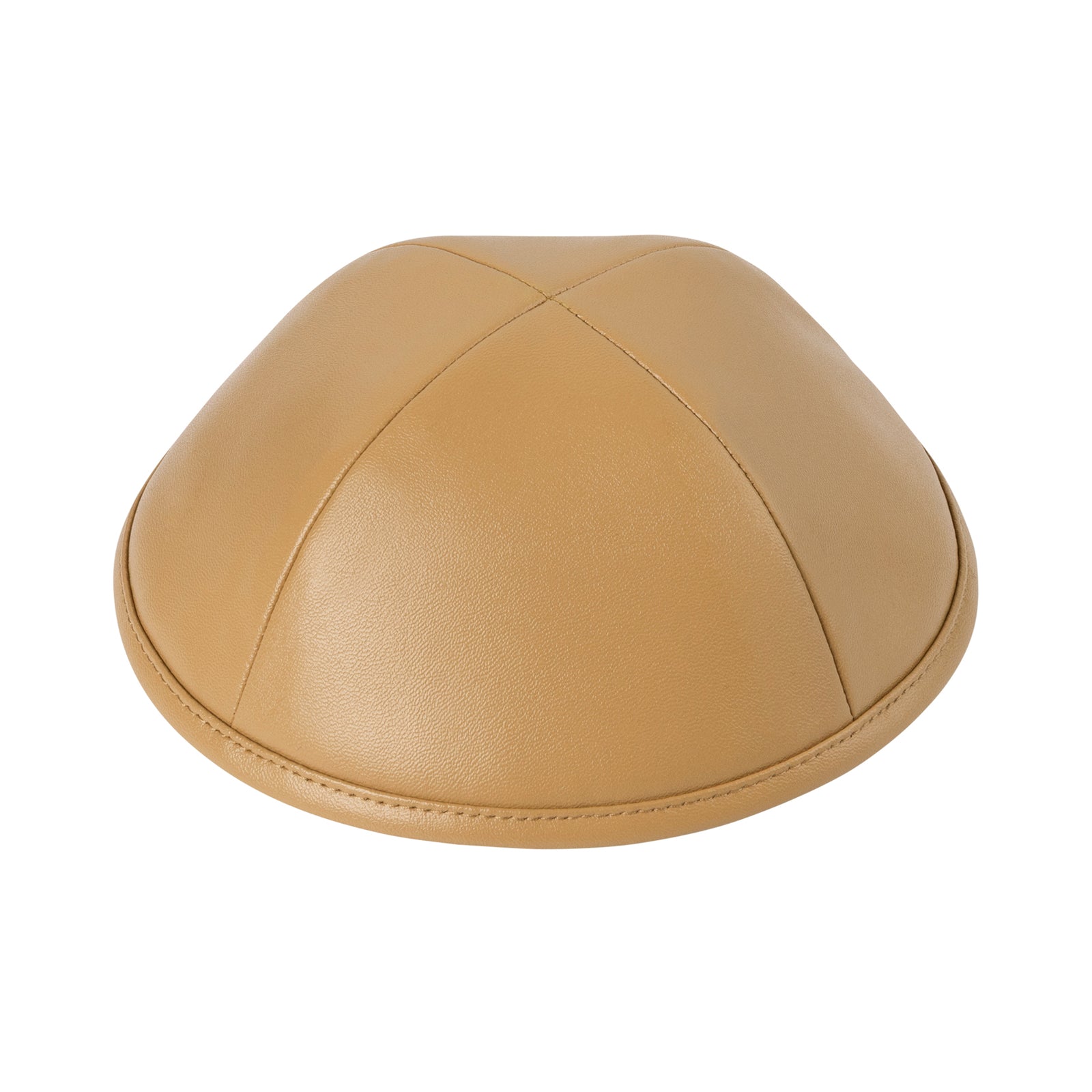 IKIPPAH TOFFEE LEATHER YARMULKE