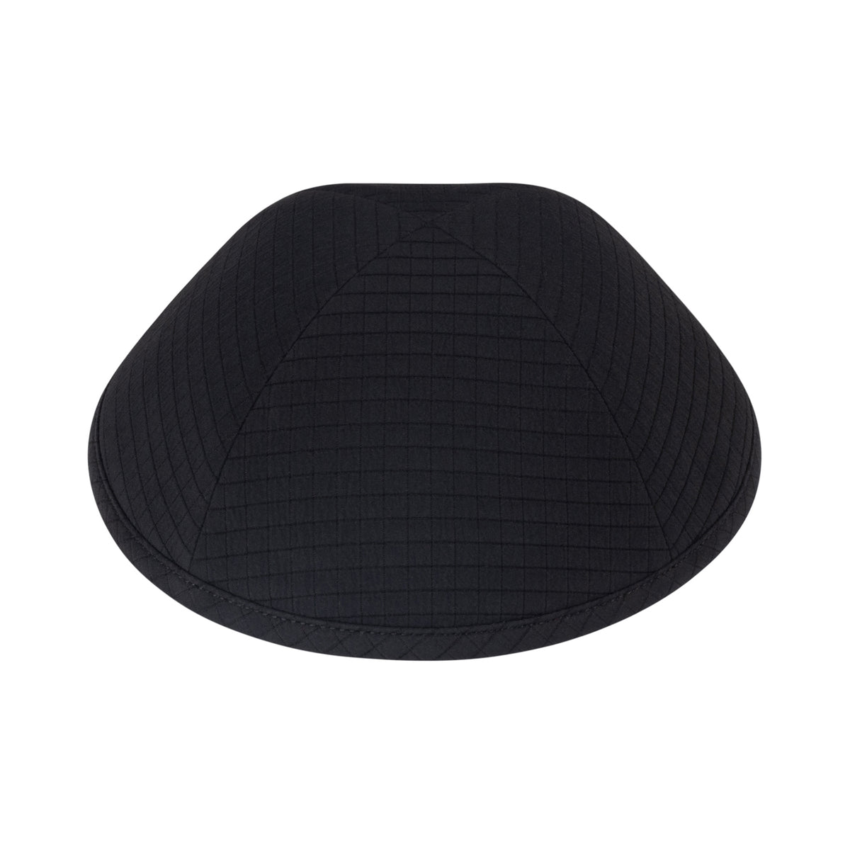 IKIPPAH BLACK GRID YARMULKE