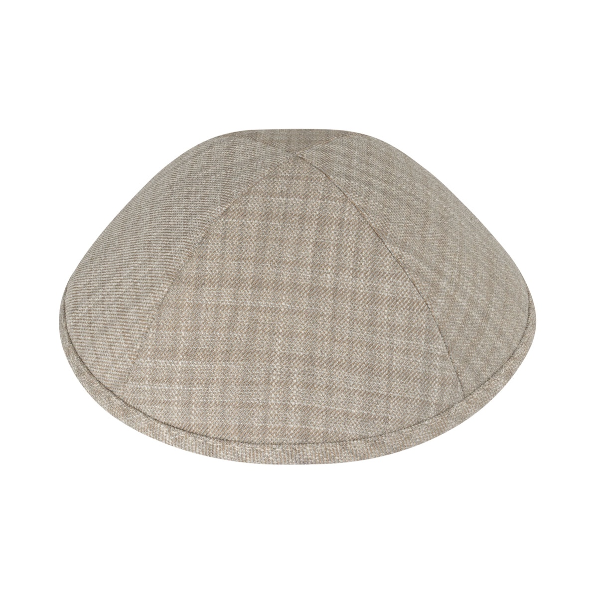 IKIPPAH TAN PLAID YARMULKE