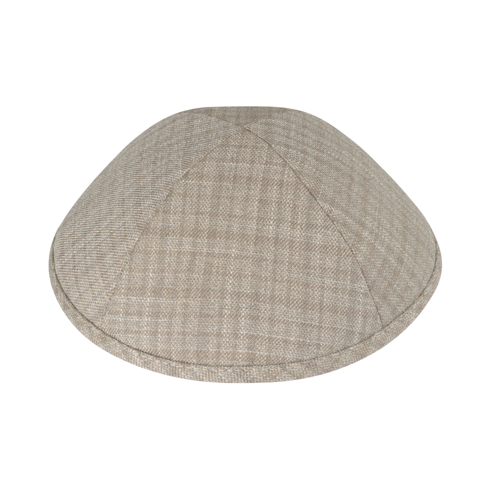 IKIPPAH TAN PLAID YARMULKE