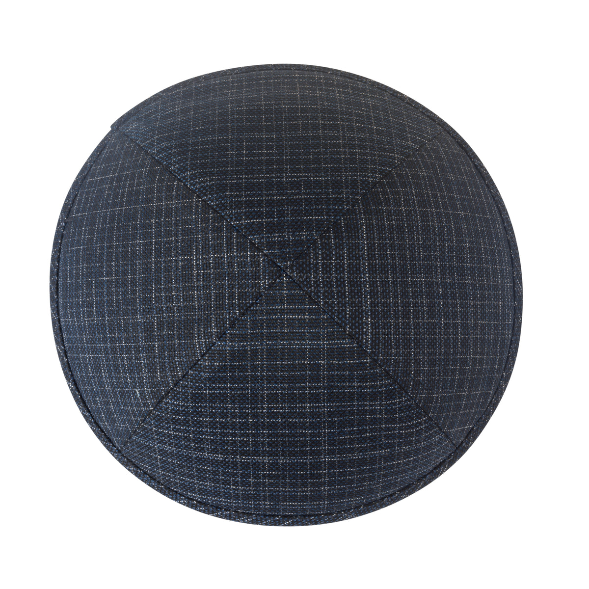IKIPPAH NAVY ETCH YARMULKE