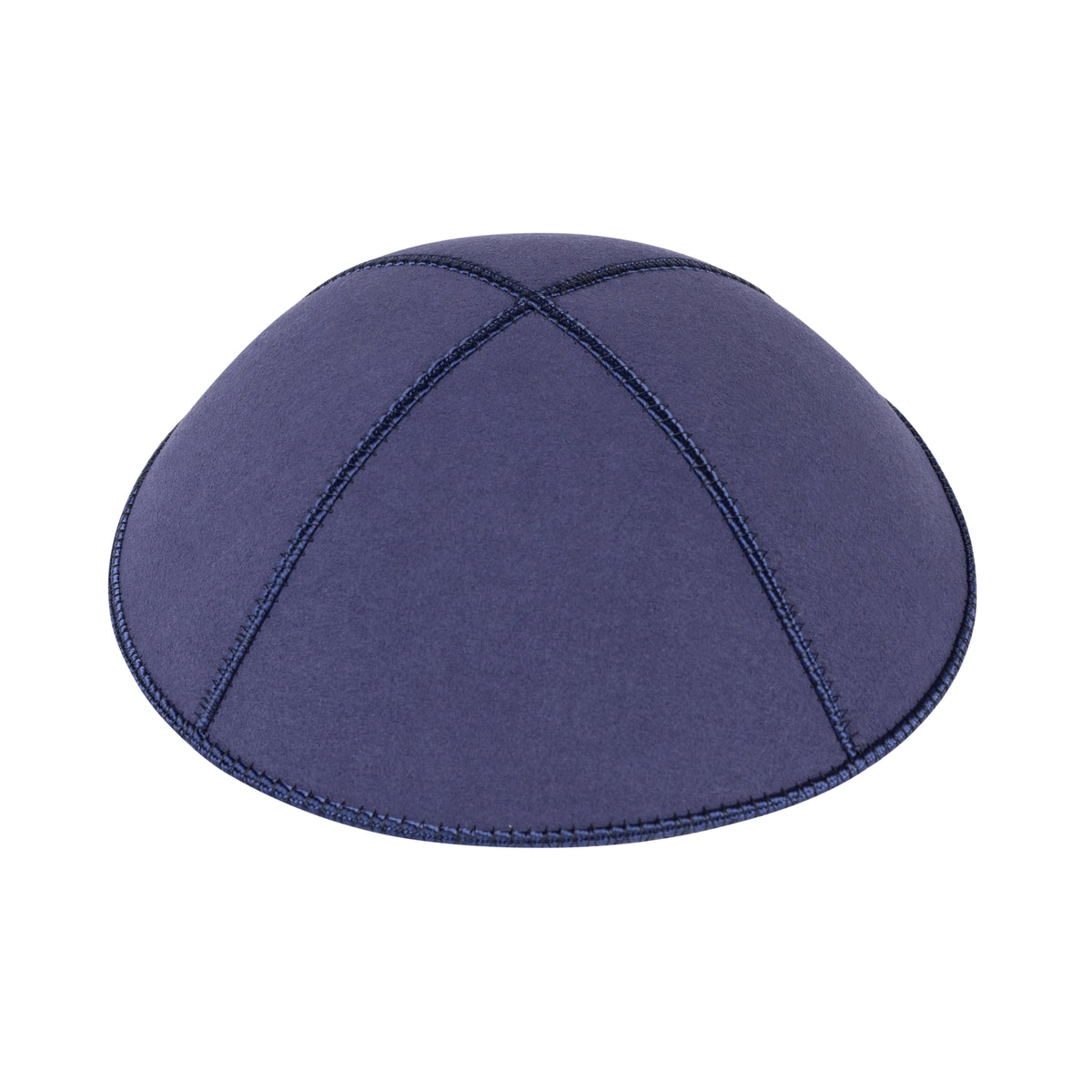IKIPPAH FLAT SUEDE LEATHER YARMULKE