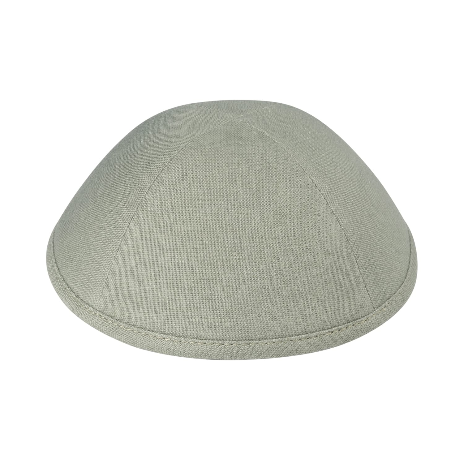 IKIPPAH SAGE LINEN YARMULKE