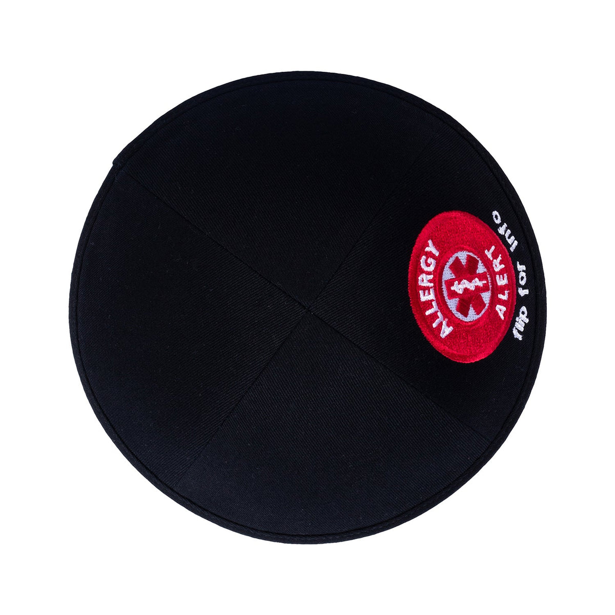 IKIPPAH ALLERGY ALERT YARMULKE
