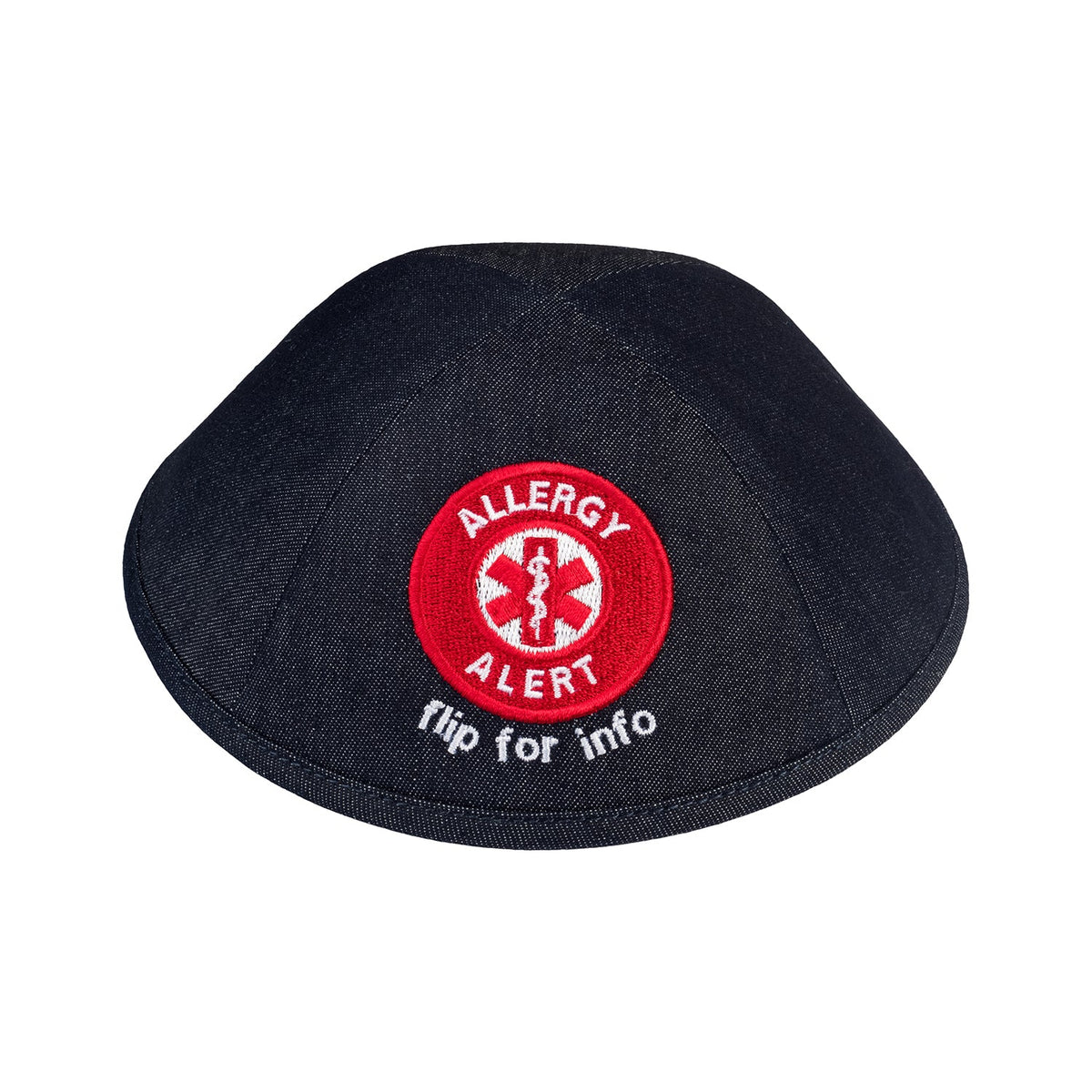 IKIPPAH ALLERGY ALERT YARMULKE