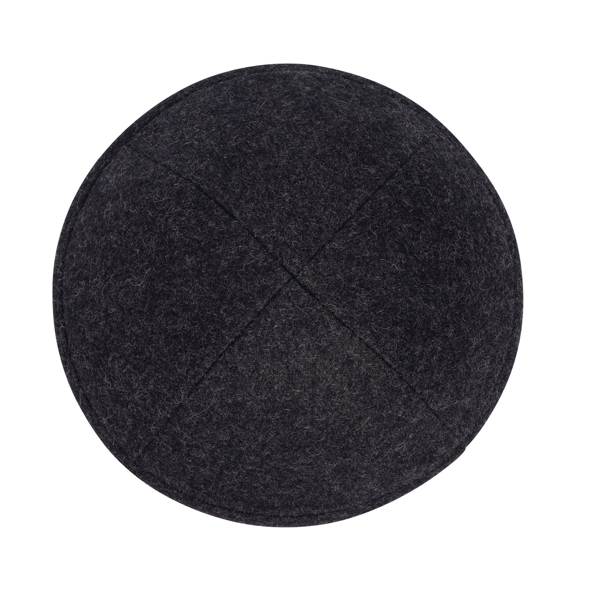 IKIPPAH SOLID WOOL YARMULKE