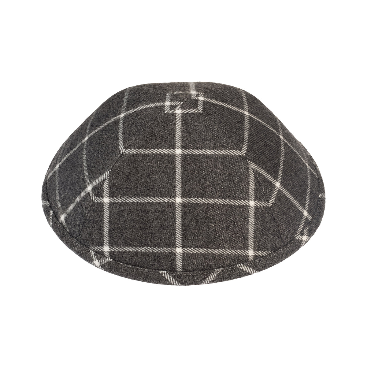 IKIPPAH WOOL PLAID YARMULKE