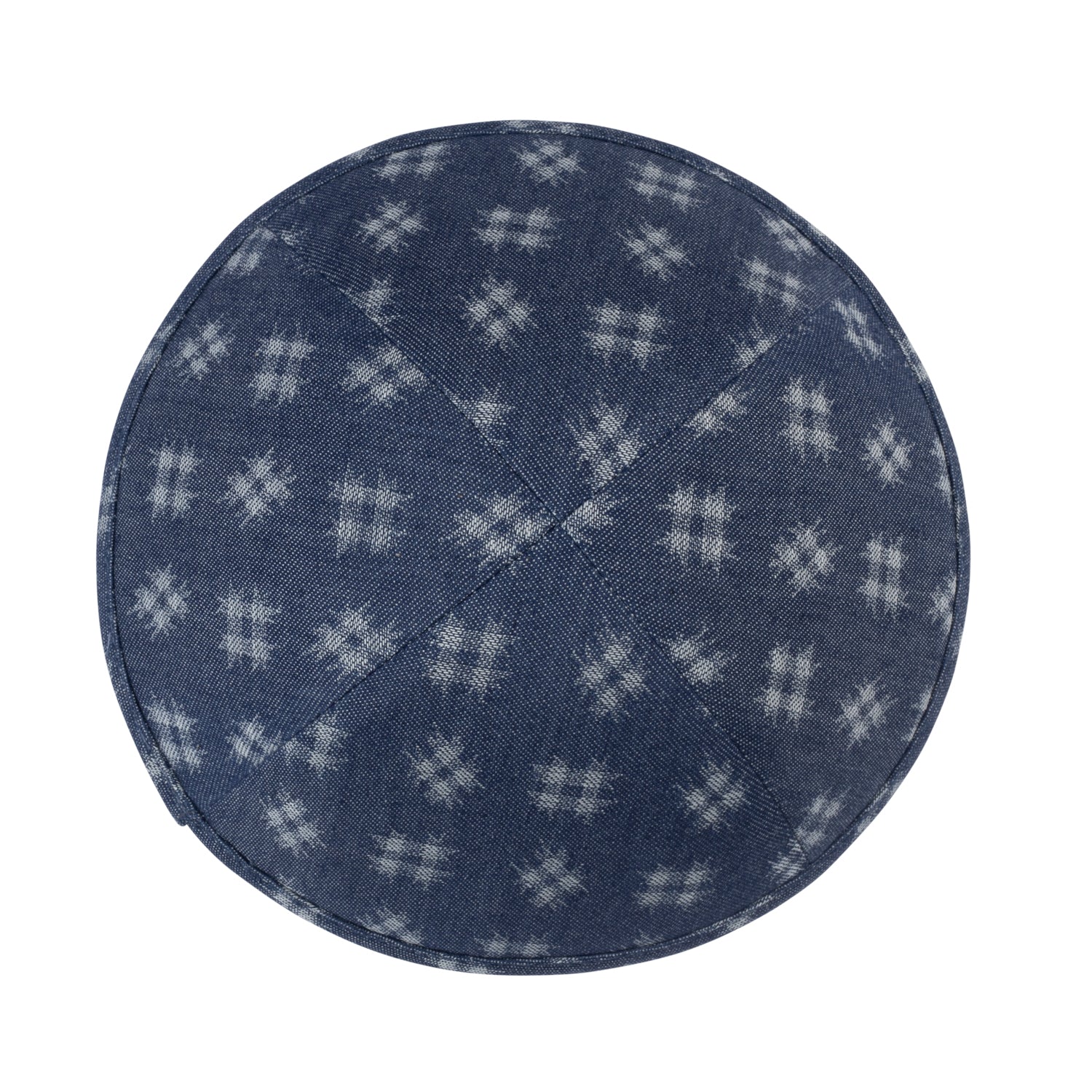 IKIPPAH DENIM HASHTAG YARMULKE