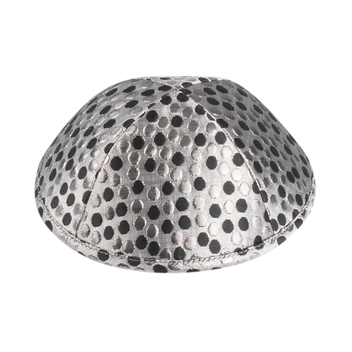 IKIPPAH SILVER DOTS YARMULKE