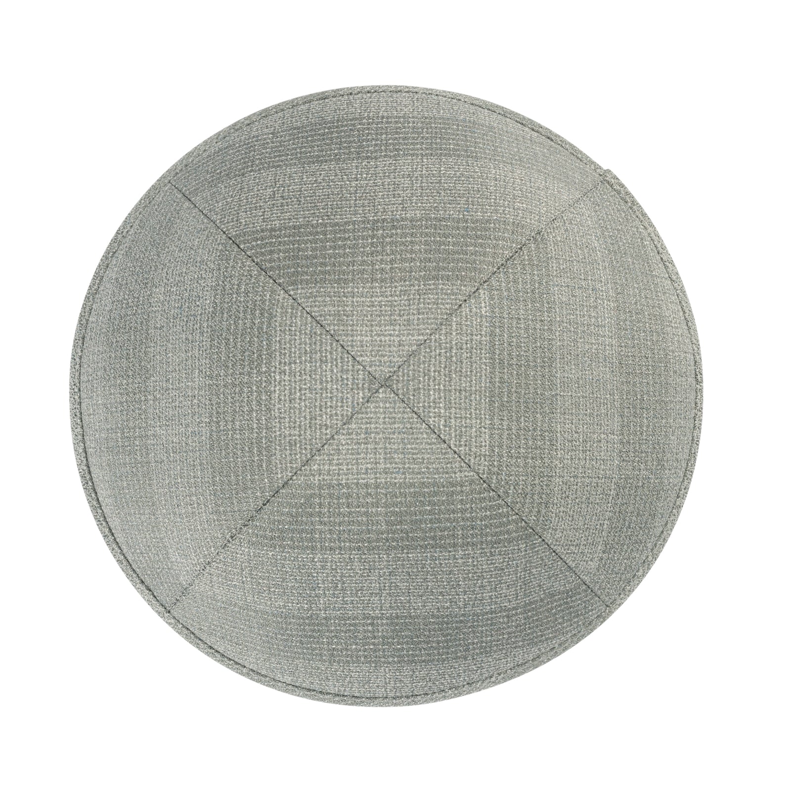 IKIPPAH GRAY ON GRAY PLAID YARMULKE