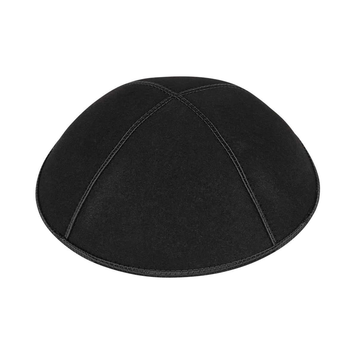IKIPPAH FLAT SUEDE LEATHER YARMULKE