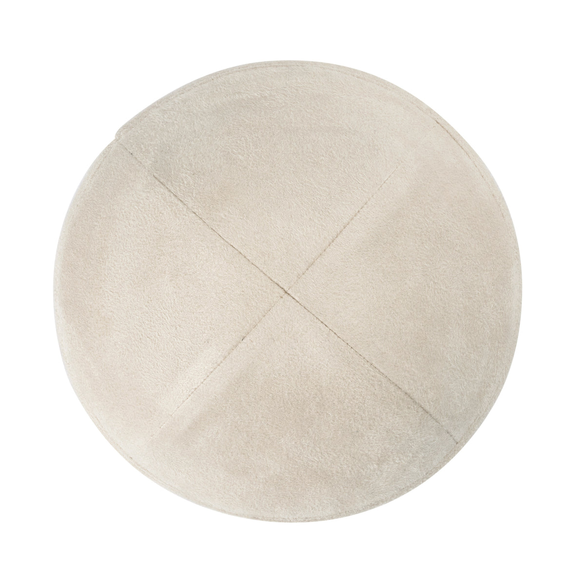IKIPPAH BEIGE SUEDE YARMULKE