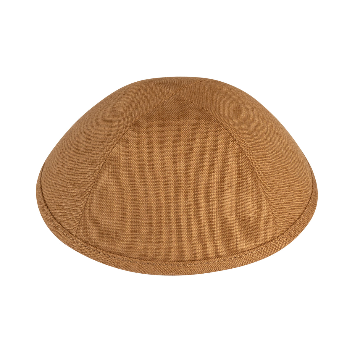 IKIPPAH CARAMEL LINEN YARMULKE