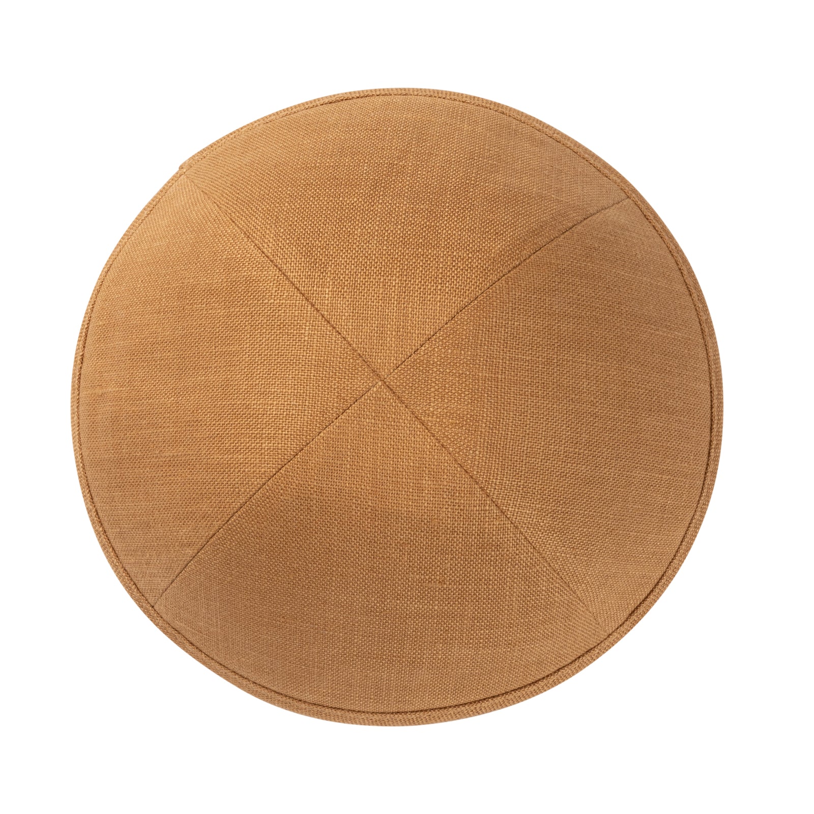 IKIPPAH CARAMEL LINEN YARMULKE