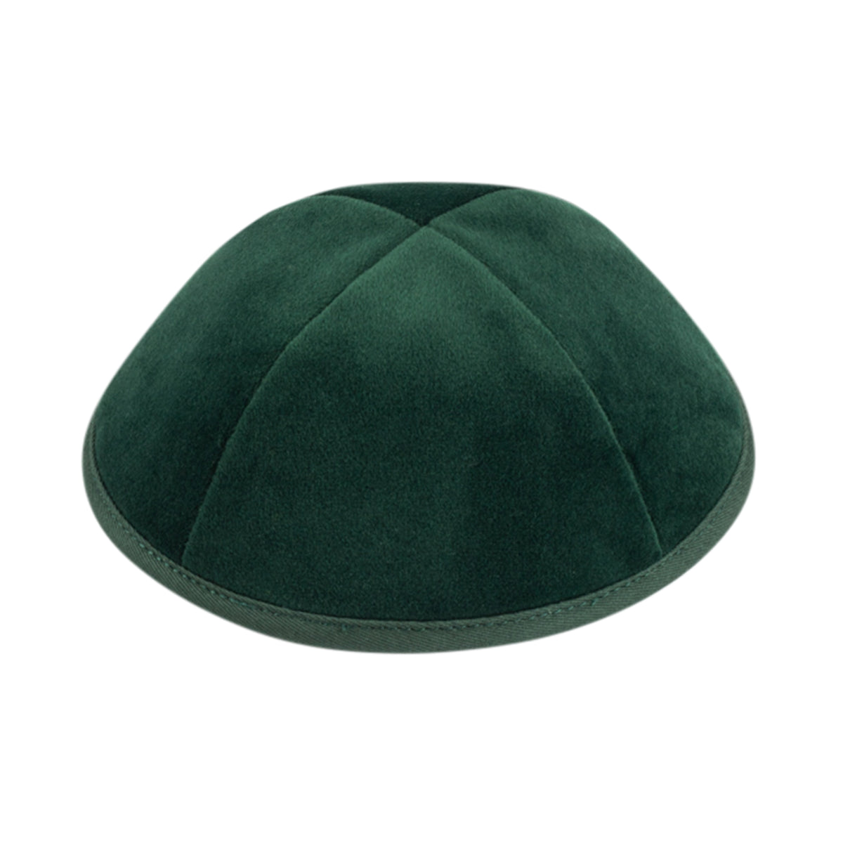 IKIPPAH GREEN VELVET YARMULKE