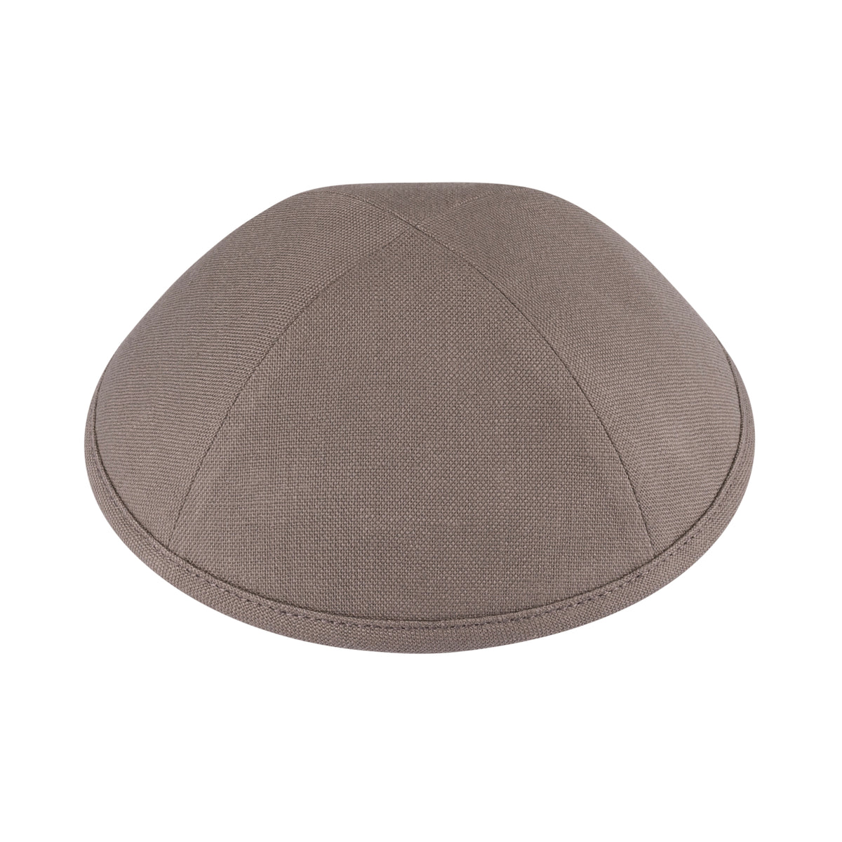 IKIPPAH EARTH GRAY LINEN YARMULKE