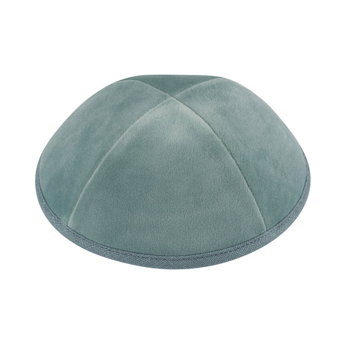 IKIPPAH SEA GREEN VELVET YARMULKE