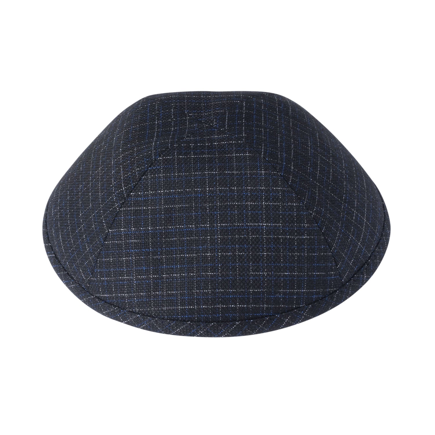 IKIPPAH BLACK & BLUE ETCH YARMULKE