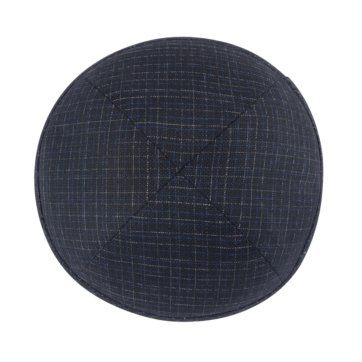 IKIPPAH BLACK & BLUE ETCH YARMULKE