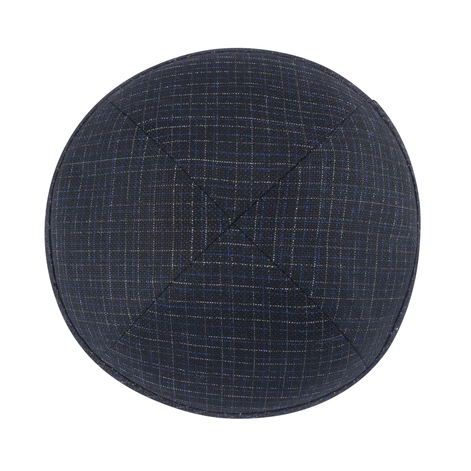 IKIPPAH BLACK & BLUE ETCH YARMULKE