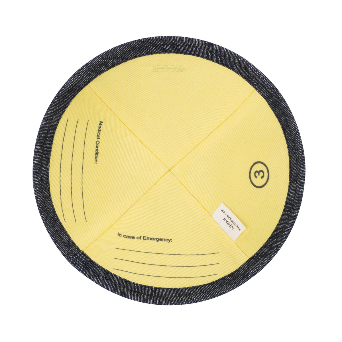 IKIPPAH MEDICAL ALERT YARMULKE