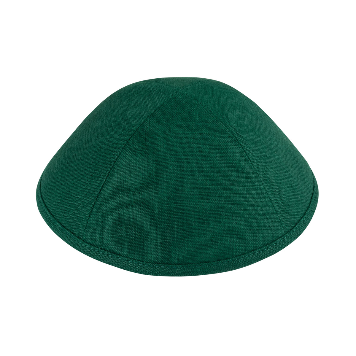 IKIPPAH GREEN LINEN YARMULKE