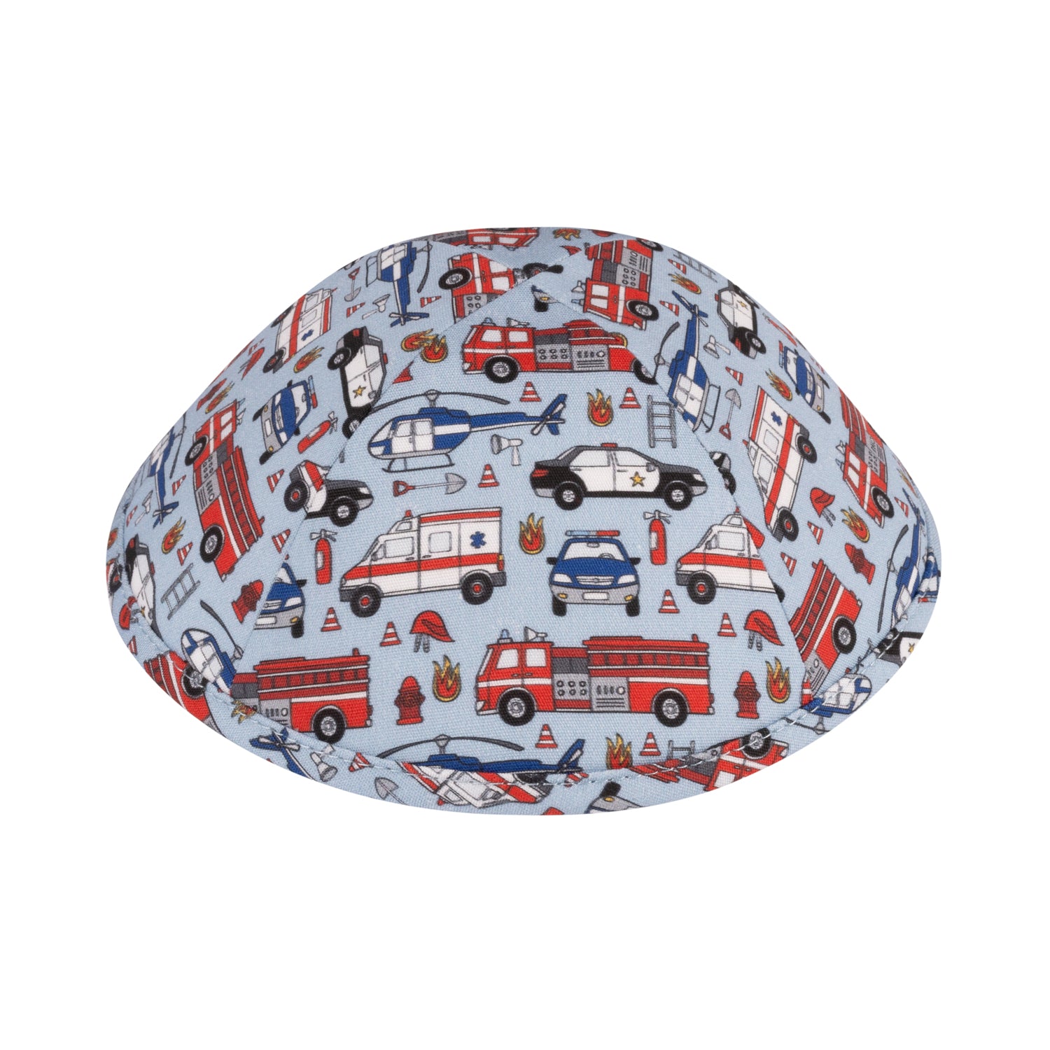 IKIPPAH RESCUE VEHICLES YARMULKE iKippah Store