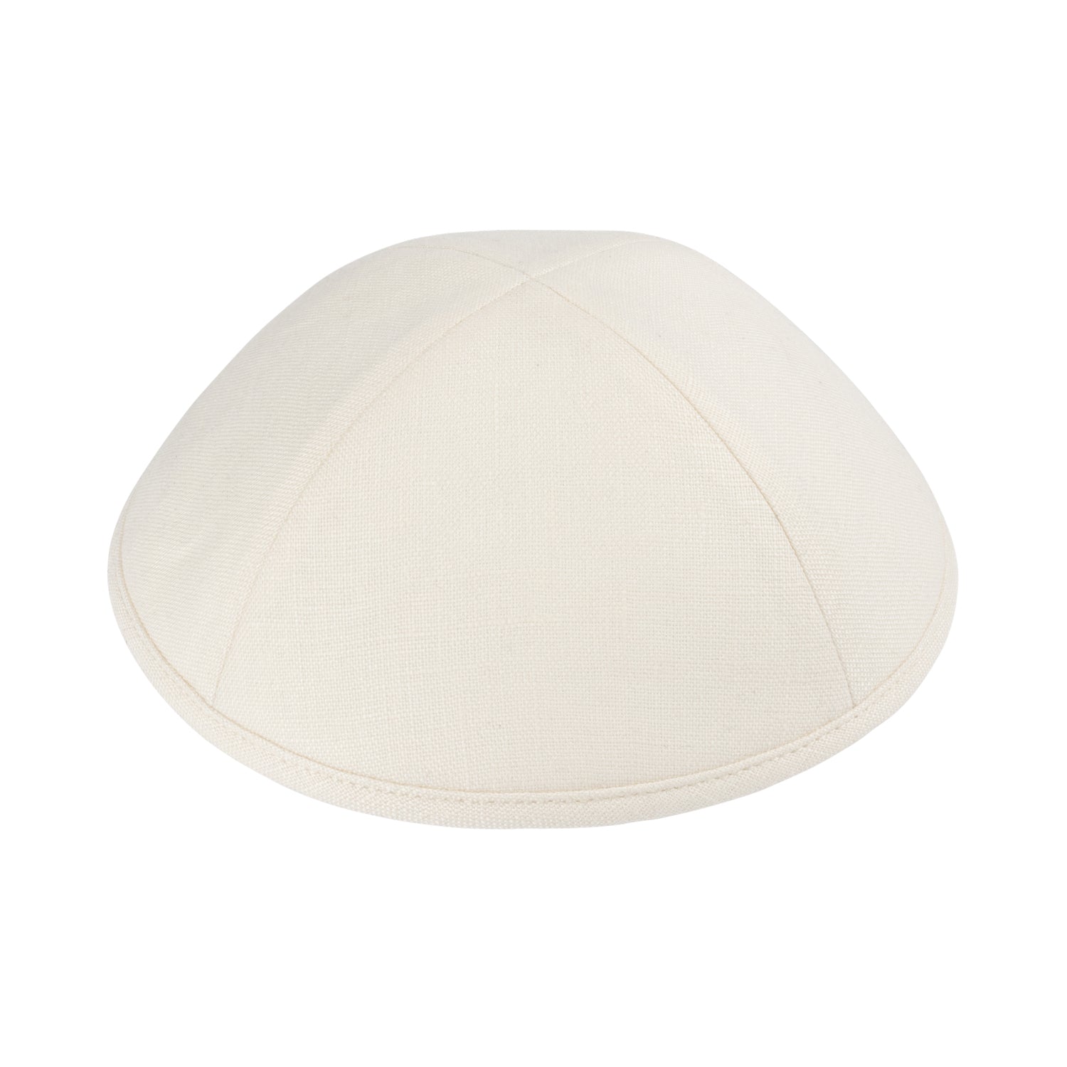 IKIPPAH NEUTRALS LINEN YARMULKE