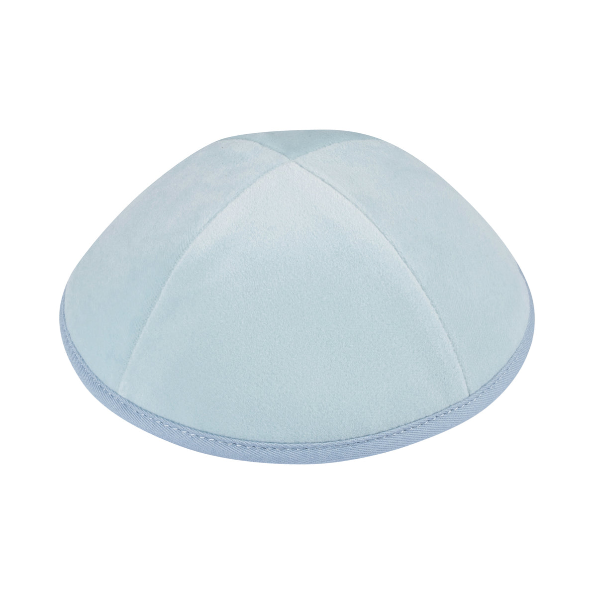 IKIPPAH LIGHT BLUE VELVET YARMULKE