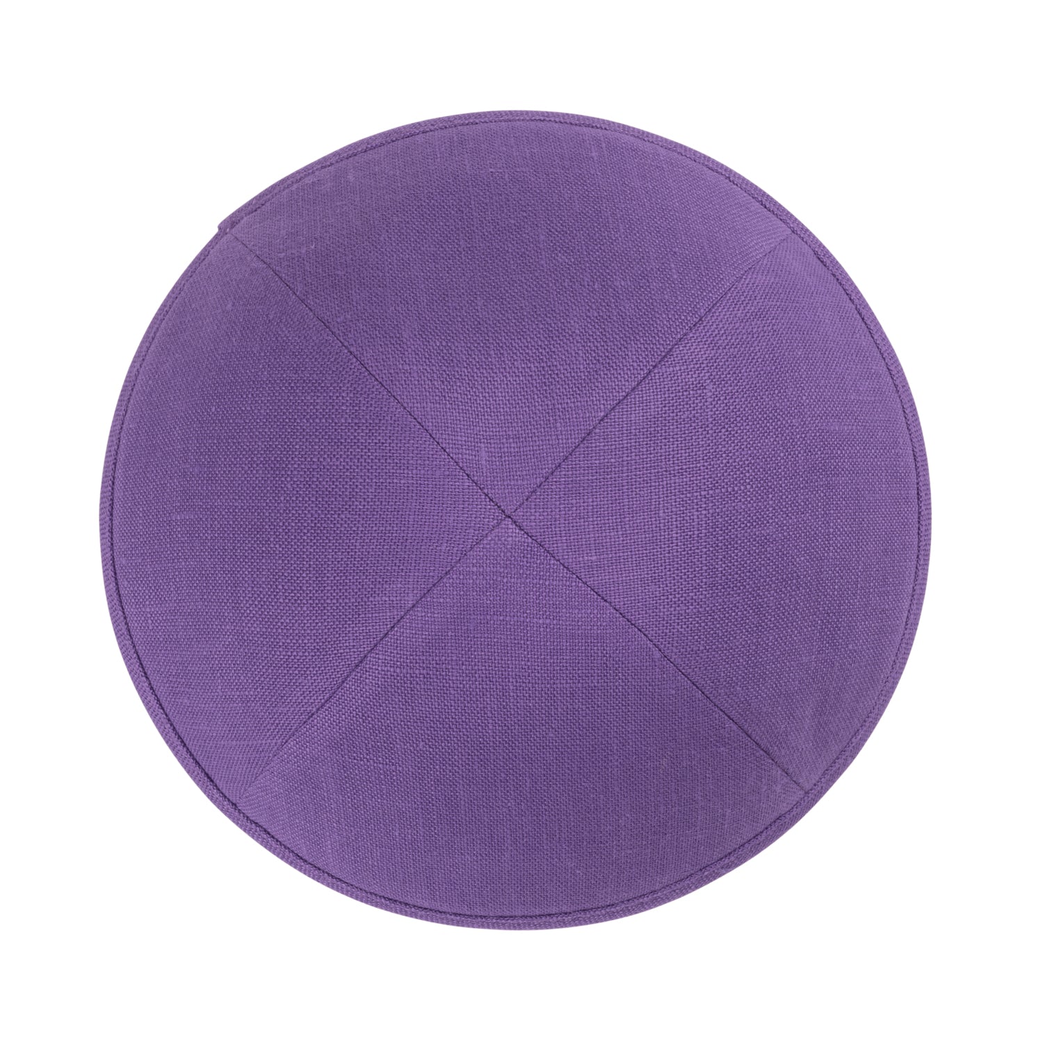 IKIPPAH PURPLE LINEN YARMULKE